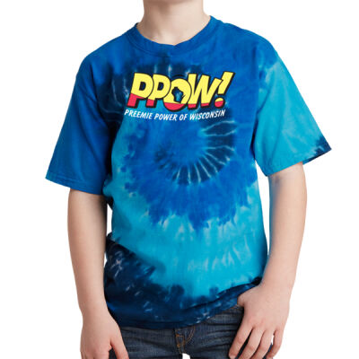 PPOW - Youth Tie Dye Tee Thumbnail