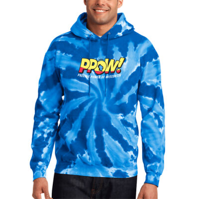 PPOW - Tie Dye Pullover Hooded Sweatshirt Thumbnail