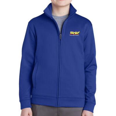 PPOW - Youth Sport Wick ® Fleece Full Zip Jacket Thumbnail