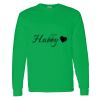 Heavy Cotton 100% Cotton Long Sleeve T Shirt Thumbnail