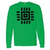 Heavy Cotton 100% Cotton Long Sleeve T Shirt Thumbnail