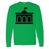 Heavy Cotton 100% Cotton Long Sleeve T Shirt Thumbnail