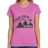 Ladies Heavy Cotton 100% Cotton T Shirt Thumbnail