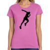 Ladies Heavy Cotton 100% Cotton T Shirt Thumbnail