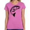 Ladies Heavy Cotton 100% Cotton T Shirt Thumbnail
