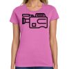 Ladies Heavy Cotton 100% Cotton T Shirt Thumbnail