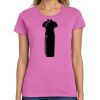 Ladies Heavy Cotton 100% Cotton T Shirt Thumbnail