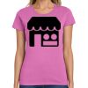 Ladies Heavy Cotton 100% Cotton T Shirt Thumbnail