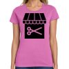 Ladies Heavy Cotton 100% Cotton T Shirt Thumbnail