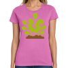 Ladies Heavy Cotton 100% Cotton T Shirt Thumbnail