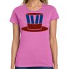 Ladies Heavy Cotton 100% Cotton T Shirt Thumbnail
