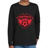 Youth Heavy Cotton 100% Cotton Long Sleeve T Shirt Thumbnail