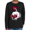 Youth Heavy Cotton 100% Cotton Long Sleeve T Shirt Thumbnail