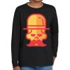 Youth Heavy Cotton 100% Cotton Long Sleeve T Shirt Thumbnail