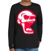 Youth Heavy Cotton 100% Cotton Long Sleeve T Shirt Thumbnail