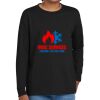 Youth Heavy Cotton 100% Cotton Long Sleeve T Shirt Thumbnail