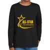 Youth Heavy Cotton 100% Cotton Long Sleeve T Shirt Thumbnail