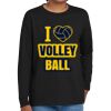 Youth Heavy Cotton 100% Cotton Long Sleeve T Shirt Thumbnail