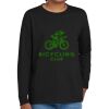 Youth Heavy Cotton 100% Cotton Long Sleeve T Shirt Thumbnail