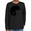 Youth Heavy Cotton 100% Cotton Long Sleeve T Shirt Thumbnail