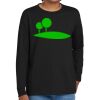 Youth Heavy Cotton 100% Cotton Long Sleeve T Shirt Thumbnail