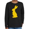 Youth Heavy Cotton 100% Cotton Long Sleeve T Shirt Thumbnail