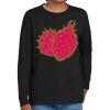 Youth Heavy Cotton 100% Cotton Long Sleeve T Shirt Thumbnail